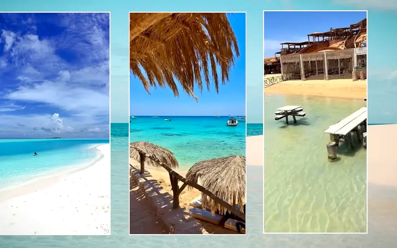 Three Islands Cruise to Orange Bay, Magawish and White Island from Hurghada